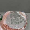 BoxedHome 4 Quart Large Plastic Mixing Bowls, Microwave Safe Mixing Bowl Set with Pour Spout, Nesting Bowls for Space Saving Storage(Fading Rose)