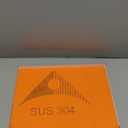 Large Stainless Steel Cutting Boards with Counter Lip, Cutting Board with Silicone Mat for Meat, Fruits, Vegetables, Bread (15.7 x 11.8 Inch)