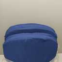 idee-home Outdoor Chair Cushions Set of 2, Thick 19" x 19" x 3" Outdoor Seat Cushions Patio Furniture Waterproof with Ties, Dining Pads (A Dark Cerulean)