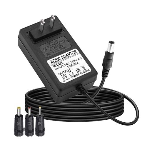 15V 2A Power Supply AC Adapter Charger Input 100V-240V, Output DC 15Volt 2 Amp 30 Watt 15V Power Cord AC to DC15Volt 3.5/1.35mm 4.0/1.7mm 4.8/1.7mm Regulated Power Adapter Extra Long 6 FT