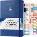 Clever Fox Self-Care Journal  Daily Reflection Notebook  Mental Health & Personal Development Planner, Meditation & Mood Log, A5 (Mystic Blue)