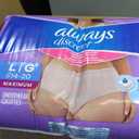 Always Discreet Adult Incontinence Underwear for Women and Postpartum Underwear, L, 76 Count
