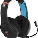 Turtle Beach Airlite Fit Wired Gaming Headset  Officially Licensed for Nintendo Switch 2, Nintendo Switch, Durable, Lightweight, Charcoal Blue/Red