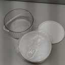 Hushee 2 Pack Chilled Dip Bowl 30oz Ice Serving Bowl with Lid Chilled Dip Bowl for Parties Cold Serving Dish with 2 Serving Tongs 6 Spoons for Hummus, Chilled Pasta, Potato, Dressing, Fruit, Salsa (Green)