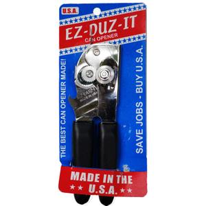 EZ-DUZ-IT Can Opener with Black Grips