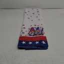 XCHI Gnomes Stars Patriotic America 4th of July Memorial Day Independence Day Tablecloth Rectangle Washable Table Covers for Home Party Decorations 60x104 Inch
