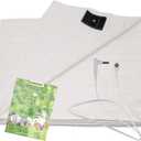 Grounding Sheet with Grounding Cord - Materials Organic Cotton and Silver Fiber Natural Wellness (27 * 52 inch)