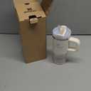 STANLEY Quencher H2.0 Tumbler with Handle and Straw 14 oz | Flowstate 3-Position Lid | Cup Holder Compatible for Travel | Insulated Stainless Steel Cup | BPA-Free | Cream 2.0