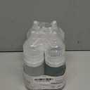 Condiment Squeeze Bottles, 12 oz Silicone Squeeze Bottles For Sauces, Leak Proof Condiment Containers with Extra Interchangeable lid, Easy Squeeze for Oil, Honey & Dressings, BPA FREE (4 Pack) (Grey)