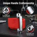 Gerox Heavy-duty belt-type oil filter wrench | Oil filter removal tool | Suitable for narrow areas | For installing and removing engine filters, oil pipes, and joints | Anti-slip and adjustable
