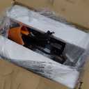 Buyplus Greenhouse Heater with Digital Thermostat, 1500W Outdoor Heaters for Patio, Overheat Protection & 3S Fast Heating, Electric Space Heater for Patio, Garage, Greenhouse, Flower House, Silver