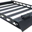 RealTruck Modular Roof Rack for Toyota 4Runner | Aluminum, Textured Black, Aerodynamic Design | T102MRF | Fits 2010-2023 Toyota 4Runner SUV