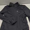 baleaf Women's Fleece Running Jacket Water Resistant Full Zip Winter Cold Weather Gear Thermal Cycling Workout Jackets, Black, Medium