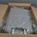 Samsonite Freeform Hardside Carry-On Luggage with Spinner Wheels - Hardshell Suitcase - TSA, Airline-Approved - Expandable Hard Shell, Smooth Rolling Wheels for Lightweight Travel - White/Grey