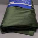 MIULEE Olive Green Velvet Curtains 108 inches 2 Panels - Pinch Pleated Luxury Room Darkening Curtains for Bedroom Living Room Thermal Insulated Super Soft Window Drapes Rod Pocket, W52 x L108 inch