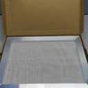 2 Pack Aluminum Silk Screen Printing Screens 12 x 16 Inch Frame-110 White Mesh