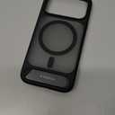 TORRAS Strong Magnetic & Seamless Stand for iPhone 17 Pro Case, Fit for MagSafe, Militray Grade Protection, Built-in Kickstand, Camera Control, Translucent Shockproof Slim 17 Pro Cover Ostand, Black