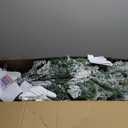 6.5 ft. Pre-Lit LED Slim Fraser Fir Artificial Christmas Tree with 450 White Lights Spruce Tree