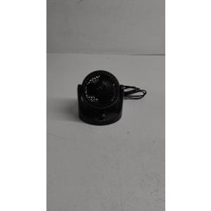 IRIS 3 Speed Desk Oscillating Fan: Portable Small Fan for Desk, Adjustable Tilt, 3 Speeds, Black, Electric, 4.75" Blade