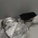 3 Ply Stainless Steel Cookware Set, AIVIKI 10-Pieces Pots and Pans Set, Induction Kitchen Cookware Set, Oven Safe to 500, Chef Quality Cooking Set w/Fry Pans, Saucepans, Dutch Oven, Kitchen Essential