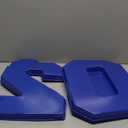 Tellingyou 4 Pcs 13.7" 2026 Charcuterie Numbers Fillable Graduation Disposable Mache Box Chocolate Candy Tray Grad Container Decoration(Blue,2026)