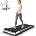 OLIXIS Under Desk Walking Pad Treadmill for Home Office Workouts
Compact Treadmill for Small Space, Portable Design, LED Display with Remote Control, Low Noise