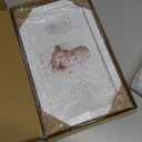 KeaBabies Baby Hand and Footprint Kit - Clay Handprint Keepsake Frame, Newborn Nursery Picture Frame, Personalized New Mom Gifts for Baby First Christmas Shower (Alpine White) (Duo Frame, 13" x 7.8")