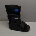 United Ortho USA14115 Short Air Cam Walker Fracture Boot, Medium, Black