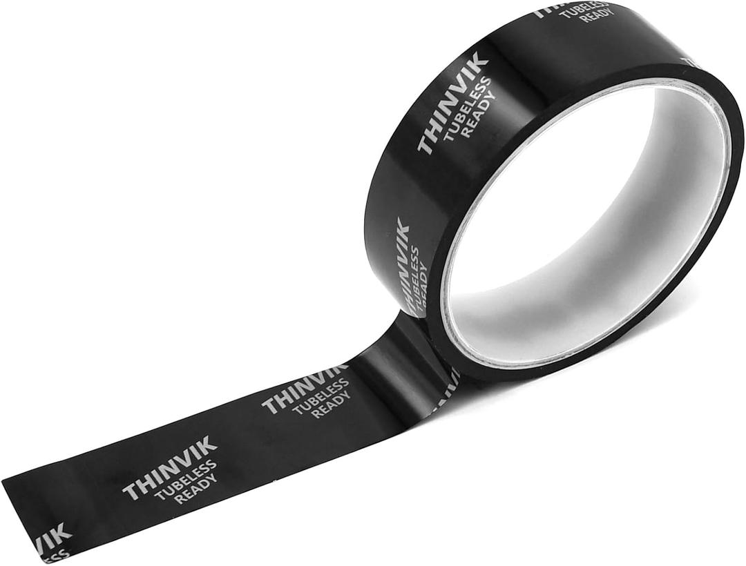 Thinvik Tubeless Bike Wheel Rim Tape Width 21/23/25/27/29/31/33/35 mm x Length 10m Roll Anti Puncture Tubeless Vacuum Tire Pad Tape for MTB Mountain&Road Bike Wheel Carbon Set