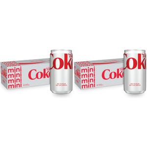 Diet Coke Can, 7.5 fl oz, BBD: Dec 29/2025 (Pack of 20)