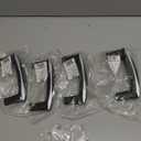 uxcell 4Pcs Luggage Telescopic Handle Replacement, Suitcase Handle Replacement Pull Grip for Telescopic Handle Repair Travel Accessories(Black, 6.1 Inch)