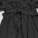SCOMCHIC Womens Plus Size Wedding Guest Cocktail Midi Dress Summer Short Sleeve Wrap V Neck Belted A-Line Flowy Dress 1XL