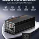VEVOR Sump Pump Battery Backup System 3000W Auto Switch to Battery Inverter