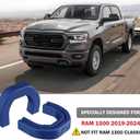 Front Tow Hooks Covers Hitch Cover Customized Car Tow Hooks Compatible with RAM 1500 Accessories 2019-2025,2026 (Blue)