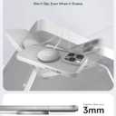 JSAUX Charger for iPhone 17 Magsafe Wireless Charging, Compatible with iPhone 17 Air Pro Max/16/15/14/13/12 Series, Magnetic Mag Safe Charging Pad, Aluminum Alloy, USB & USB C Dual Ports - Silver