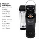 Keurig K-Supreme Single Serve K-Cup Pod Coffee Maker, MultiStream Technology, 4 Brew Sizes, 66oz Dual-Position Removable Reservoir, Black 