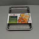 Nordic Ware Naturals Quarter Sheet with Oven-Safe Nonstick Grid