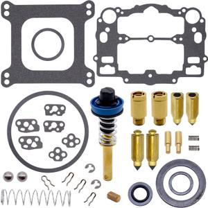 Carburetor Rebuild Kit Compatible with Edelbrock 1477 1400 1404 1405 1406 1407 1409 1411, Compatible with all Automotive 500 600 650 700 750 800 CFM, Compatible with Weber Marine Carburetors