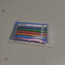 Stylus Pen for Touch Screens & Ballpoint Writing Pens, with Sensitive Stylus Tip - 2 in 1, Compatible for Your Touch Screen Devices - Assorted Barrel Colors, Black Ink, 7 Pack