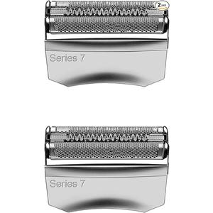 Series 7 70S electric shaver replacement heads, replacement blades 2pack. Compatible with Braun Series 7 shavers 720cc, 730cc, 735s, 750cc, 760cc, 790cc and 795cc shaving foils.