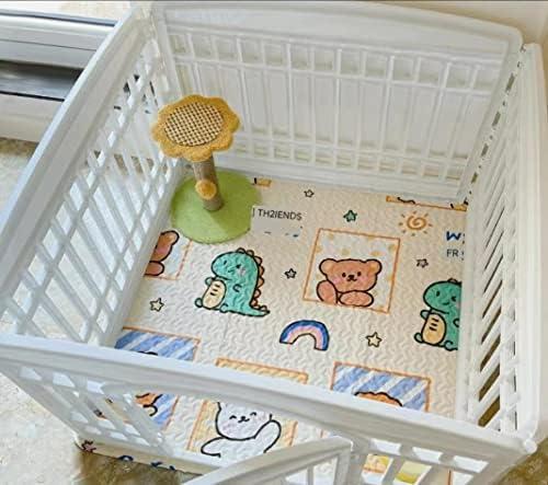 Dog Playpen Urine Pad Dog Pee Pads Puppy Pads, [PLAYPEN NOT Included!!] Reusable Pet Training Pads, Large Pet Pee Pad, Waterproof Pet Pads for Dog Bed Mat, Super Absorbing Whelping Pads (Urine Pad)