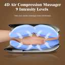 Hand Massager with Heat and Compression, Cordless Hand Massage for Arthritis Carpal Tunnel Relief, Finger Wrist Relaxation, 9 Modes 9 Intensities, Birthday Gifts for Women Mom, White