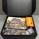 Lumibricks Brick Art Gallery Lighting Building Bricks Set - Town Life City Modular Collection Kit with Minifigures 3400 Pcs for Adults & Teen & Visual Art Lovers