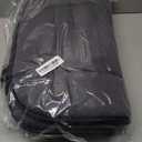 MYFAMIREA Car Seat Cushion and Back Support Pillow 1.2'' Thick Memory Foam Desk Chair Cushion Back Support for Automotive Seat Driver, Travel, Leg Back Pain Relief, Washable Adjustable, Dark Gray