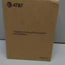 AT&T GL21012 DECT 6.0 2Handset Cordless Phone with Call Block & Caller ID  FullDuplex Handset Speakerphone, 2" White Backlit Display, Lighted Keypad, Graphite & Black