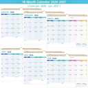 3 x 2026-2027 Wall Calendar - Run Now to Jun 2027, 14.57 x 11.42 In, 2026 Calendar, 18 Months Calendar 2026-2027, Monthly Calendar with Ruled Blocks, Thick Paper, Holidays, To-do Notes