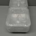 Coloch 50 Pack Clear Cupcake Box, 4 Cavity Plastic Cupcake Holder with Deep Dome Disposable 4-Compartment Dessert Container Bakery Carrying Box for Bakery, Cupcake