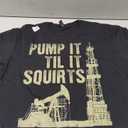 Funny Oil Field Art For Men Women Oilfield Plant Pump Lovers T-Shirt Size XL
