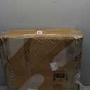 Furmax Fireplace TV Stand for 65 Inch TV, Fireplace Entertainment Center with Storage Cabinets and 2 Open Shelves, Modern Media TV Console Table for Living Room (White)