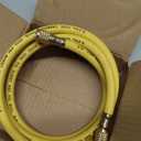 Hromee AC Refrigerant Hose, 60 Inch HVAC Charging Hose with 1/4 SAE Flare, 800 PSI Working Pressure for Air Condition System